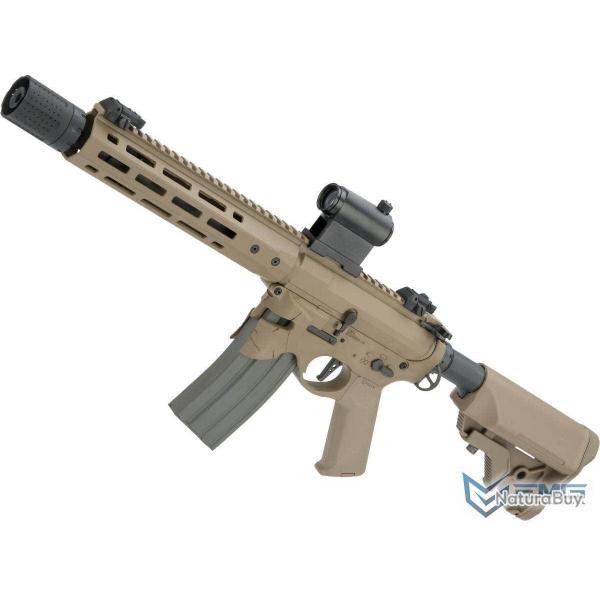 Sharps Bros. M4 "Overthrow" SBR 12" AEG avec poign�e moteur Slim - Olive Drab - EMG/Ares