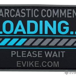Patch PVC 2"x3" "Sarcastic Comment Loading" - Evike