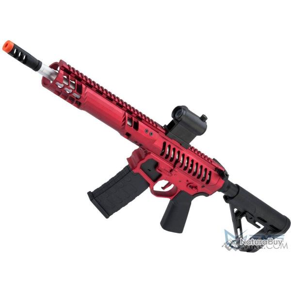 F-1 Firearms SBR AEG (eSilverEdge/RS3/350fps) - Rouge - EMG