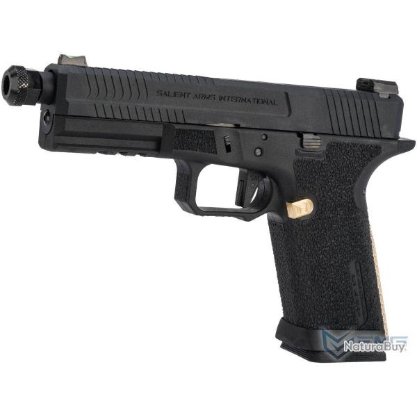 Salient Arms International BLU GBB - Version Backstrap et Mag catch laiton / Noir & Bronze - EMG