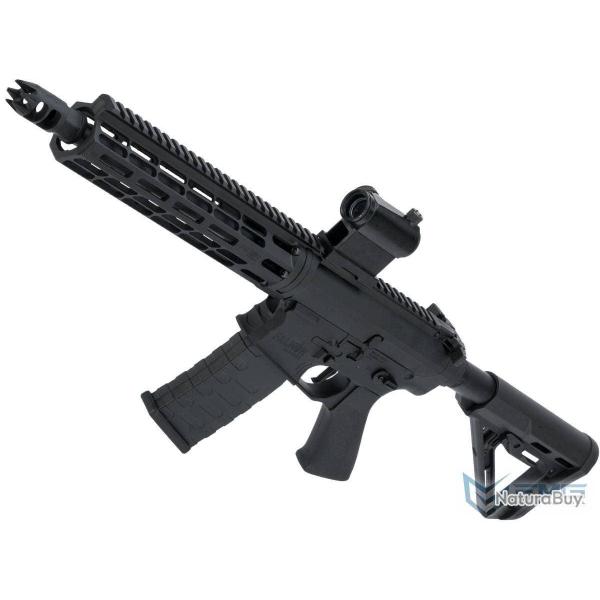 Falkor AR-15 Blitz SBR AEG avec crosse RS3 - Version 350 fps / Noir - EMG/APS