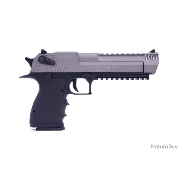 Desert Eagle L6 GBB CO2 - Stainless & Noir - Cybergun/KWC