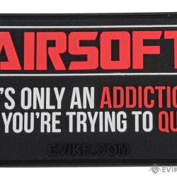 Patch PVC "Airsoft Addiction" - Evike