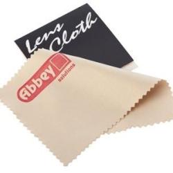 Paquet de 10 chiffons pour verres de lunettes avec &eacute;tui - Abbey