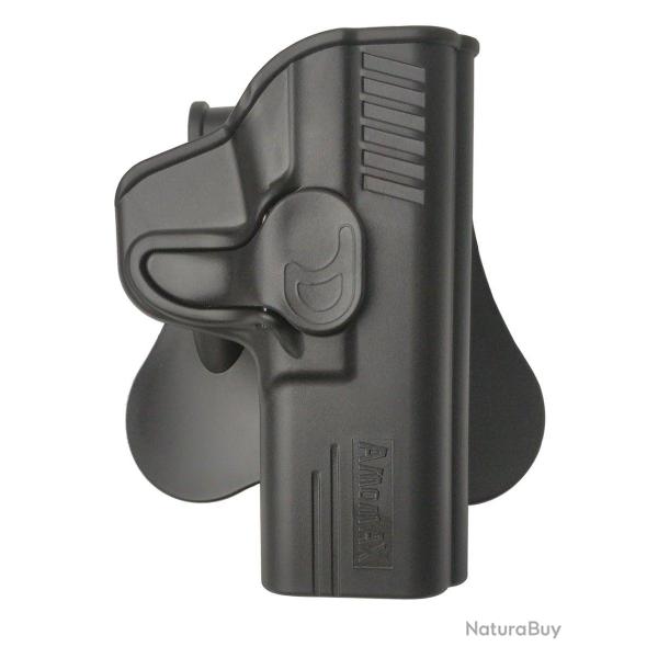 Holster rigide pour P226 (AM-S226G2) - Droitier / Noir - Amomax