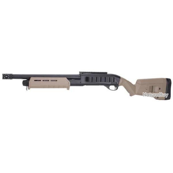 M870 MOE Tactical Spring - Version ABS / Tan - Cyma