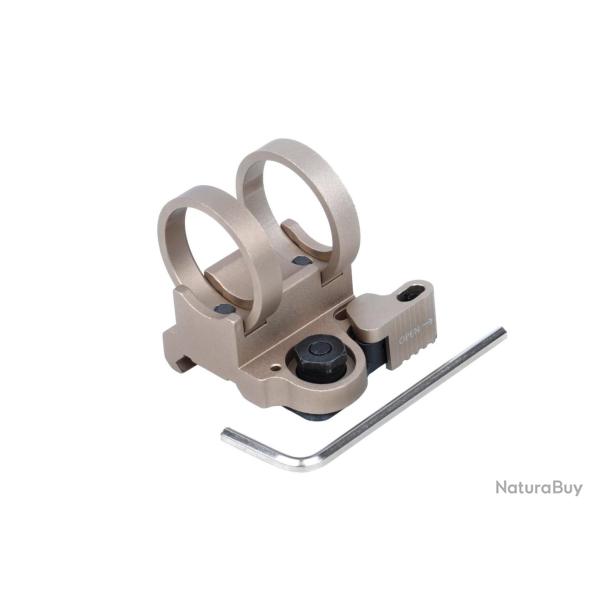 Mount QD type LaRue pour lampe - Aluminium / Dark Earth - Element