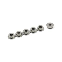 Set de 6 Bushings 6mm pour AEG - Version Double Oil Tank / Acier - Modify