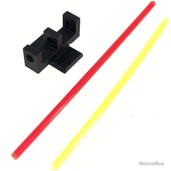 Front sight en fibre optique pour Hi-Capa GBB - Type 1 - 5KU