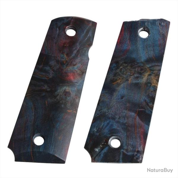 Set de grips "Stabilized" pour 1911 GBB - Bois v�ritable / Violet - 5KU