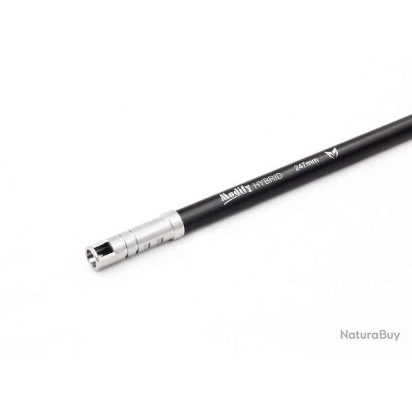 Canon de pr�cision Hybrid pour AEG - 6.01x247mm / Aluminium - Modify