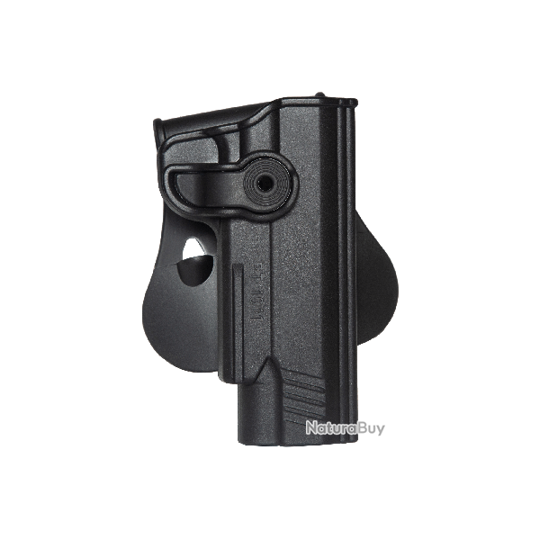 Polymer Retention Paddle Holster pour PT1911 & PT1911 avec rail - Droitier / Noir - IMI Defense