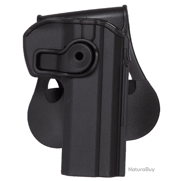 Polymer Retention Paddle Holster Level 2 pour CZ 75 - Droitier / Noir - IMI Defense
