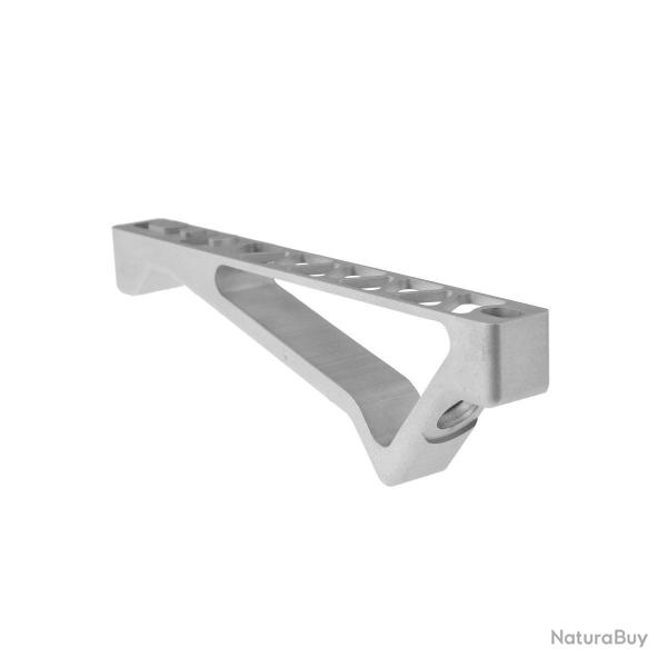 Poigne type K20 pour KeyMod & M-LOK - Silver - JJ Airsoft