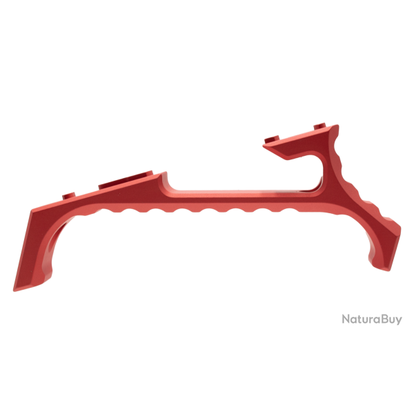 Poigne type VP23 pour KeyMod & M-LOK - Rouge - JJ Airsoft