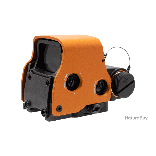 Viseur red dot holo type XPS 3-2 avec r�ticule vert (JA-5063-OR) - Orange - JJ Airsoft