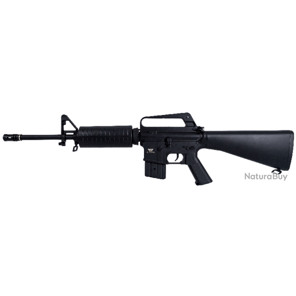 M16A1 Carbine Model 653 AEG - Version ABS / Noir - Jing Gong