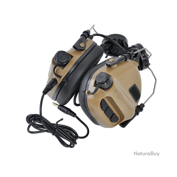 Casque M31H pour casque type Exfil - Coyote Brown - Earmor