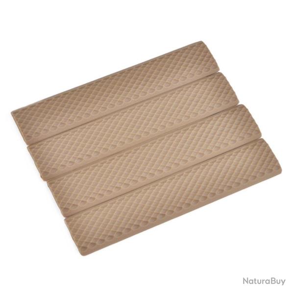 Set de caches-rail pour KeyMod - Gomme / Dark Earth - MP