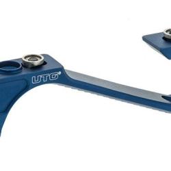 Poignée tactique inclinée Ultra Slim - Keymod / Bleu - UTG