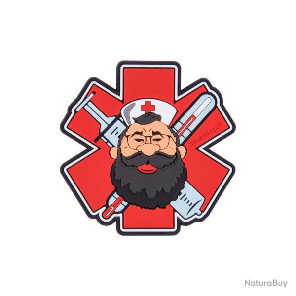 Patch Beardman MEDIC - PVC / Rouge - Helikon