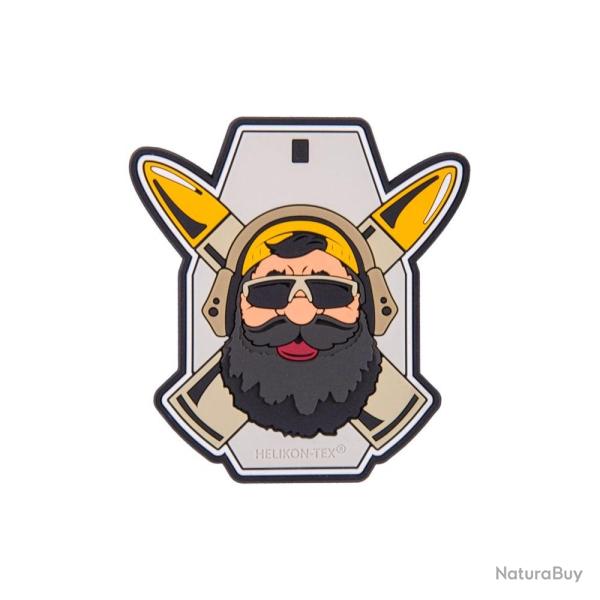 Patch Beardman Range - PVC / Gris - Helikon