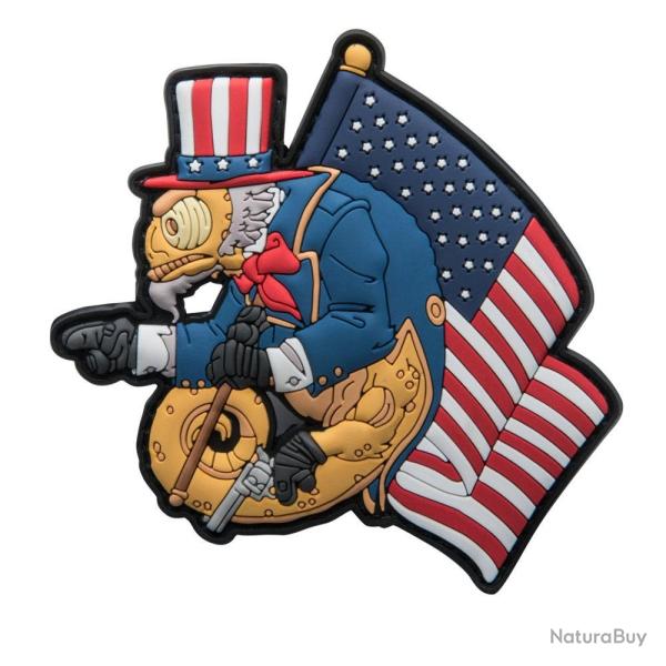 Patch Chameleon Uncle Cham Operator - Vert / Blue - Helikon