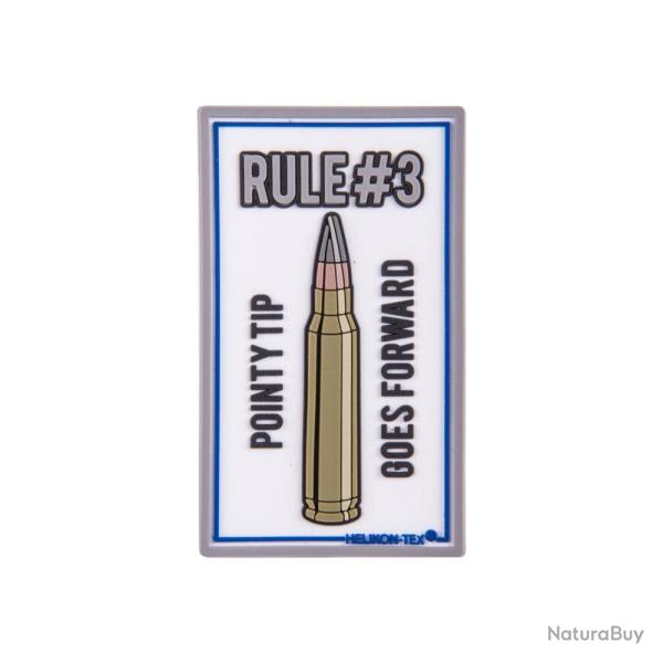 Patch Rule#3 - PVC / Blanc - Helikon