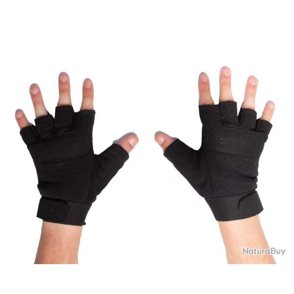 Gants 1/2 Duty Mechanic - Taille M / Noir - Pentagon