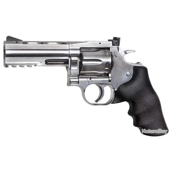 Dan Wesson 715 4" CO2 - Silver - ASG/Wingun