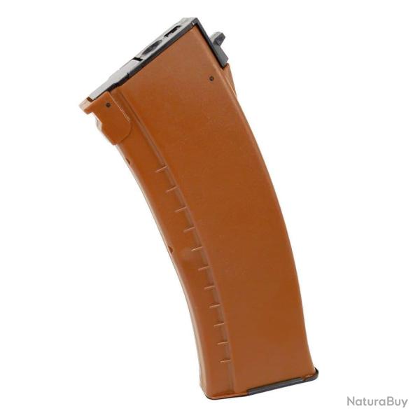 Chargeur Hi-Cap 450 BBs type AK-74 pour AK AEG - Orange - LCT