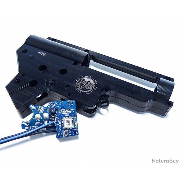 Gearbox V2 avec Mosfet Leviathan V2 et d�tente Speed - Cabl�ge arri�re / Noir - JeffTron