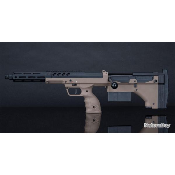 Desert Tech SRS A2/M2 Covert 16" - Gaucher / Dark Earth - Silverback
