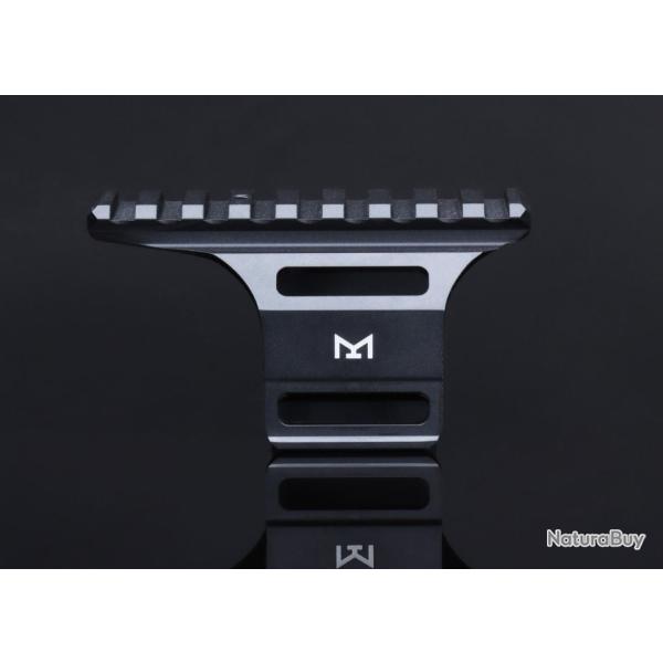 Rail avant court M-LOK pour TAC-41 - Aluminium / Noir - Silverback