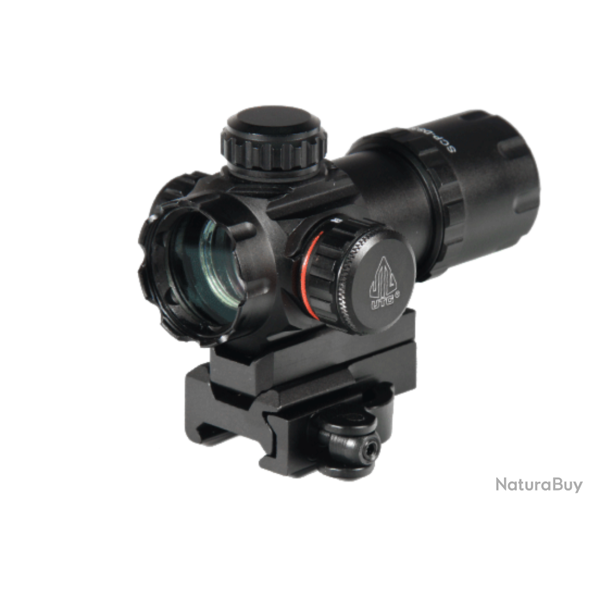 Viseur point rouge ITA CQB avec montage QD - 3.9" / Noir - UTG
