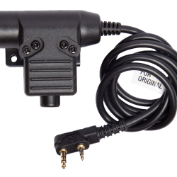 PTT type U94 - Connectique Kenwood / Noir - WADSN