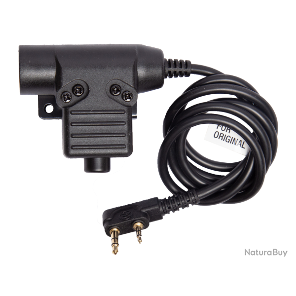 PTT type U94 - Connectique Kenwood / Noir - WADSN