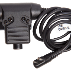 PTT type U94 - Connectique Motorola 2 pins / Noir - WADSN