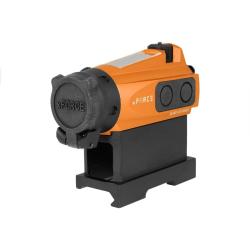 Viseur point rouge solaire XTSP avec mount Low QD - Orange - JJ Airsoft