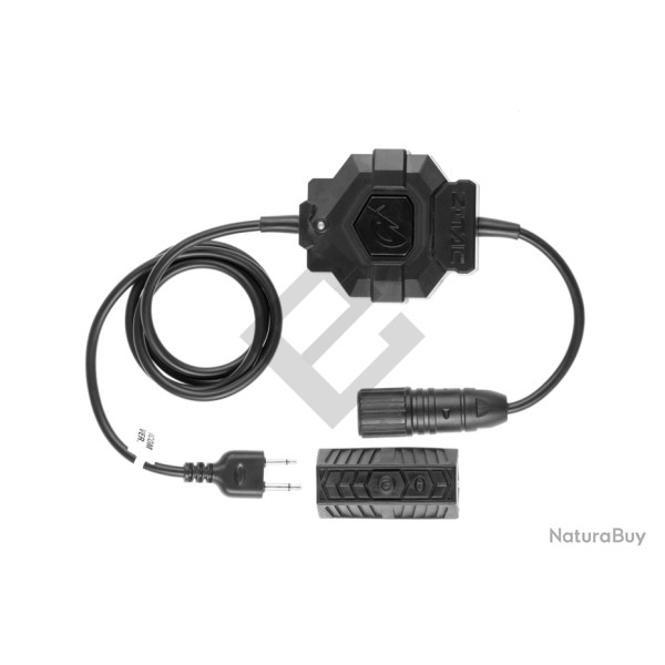 PTT double sans fil - ICOM / Noir - Z-Tactical