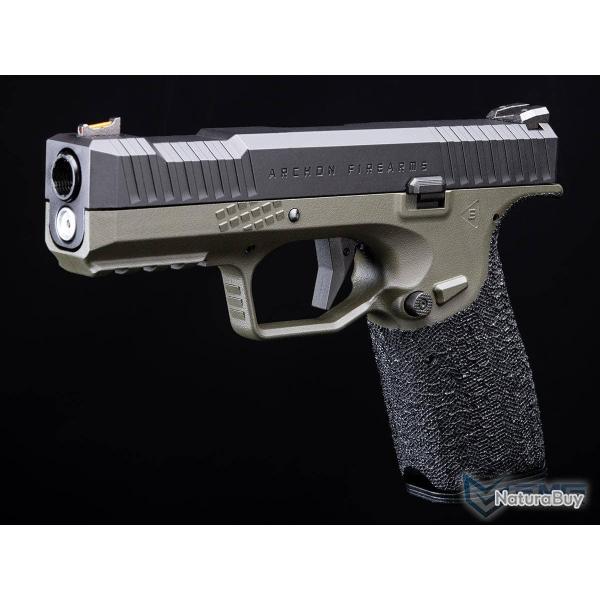Archon Firearms Type B GBB - Noir Sheep Arms Custom : Cerakote Stippled OD Green Frame - EMG