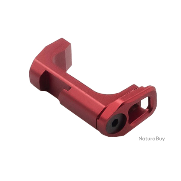 Magazine release �tendu pour AAP01 GBB - Rouge - Action Army