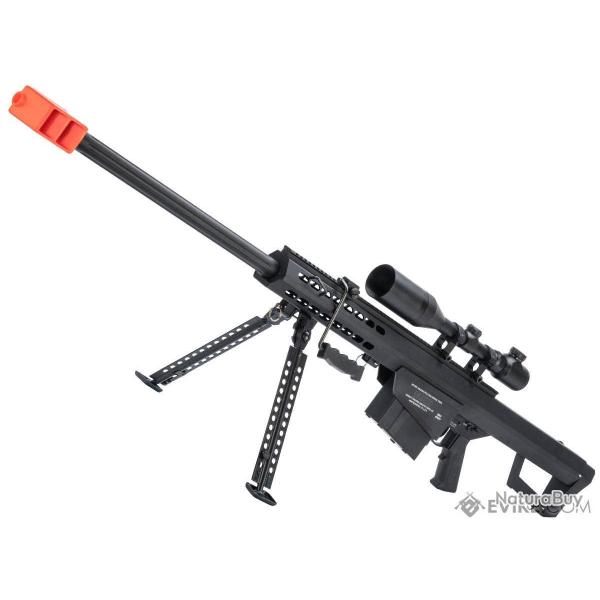 Barrett M82A1 Spring - Noir - 6mmProShop/Snow Wolf