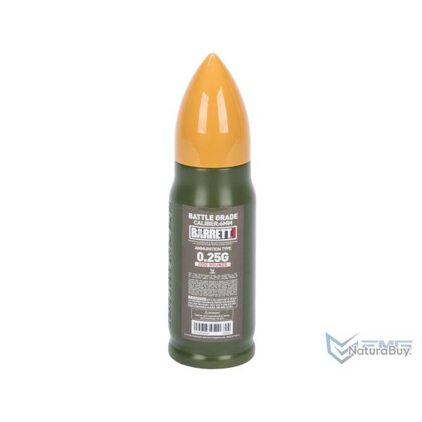Bouteille de billes Barrett 0.25g - 2000BBs - EMG