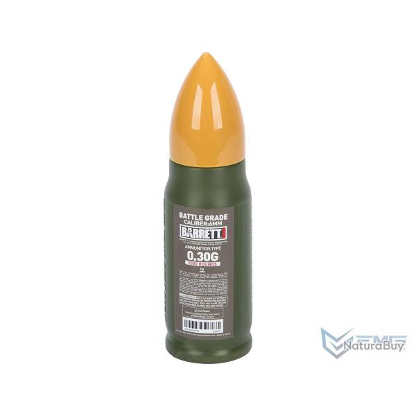 Bouteille de billes Barrett 0.30g - 2000BBs - EMG