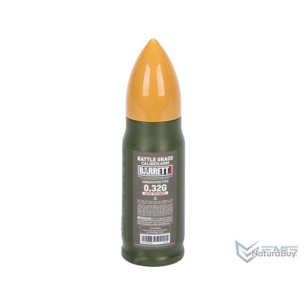 Bouteille de billes Barrett 0.32g - 2000BBs - EMG