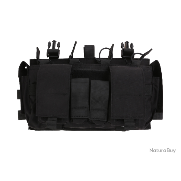 Placard style MF UW Gen.IV pour chargeurs 5.56 - Noir - Emerson