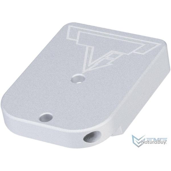 Talon de chargeur Taran Tactical pour Hi-Capa GBB - Avec port de chargement / Aluminium / Silver - E