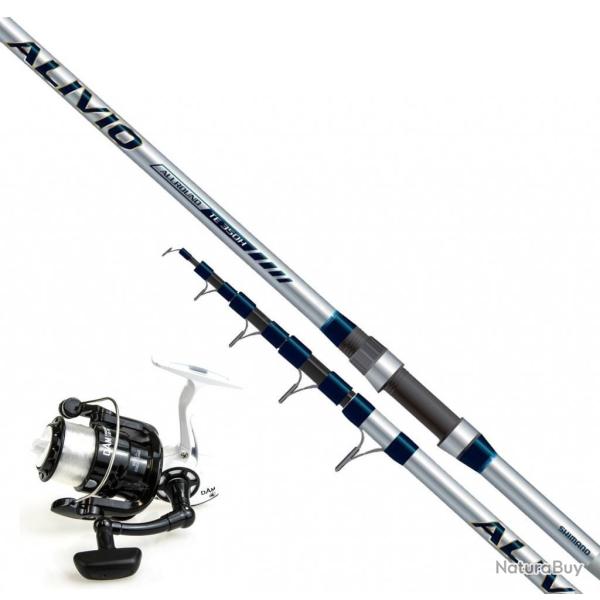 ENSEMBLE ALIVIO ALLROUND 3M50 + MOULINET DAM 4000