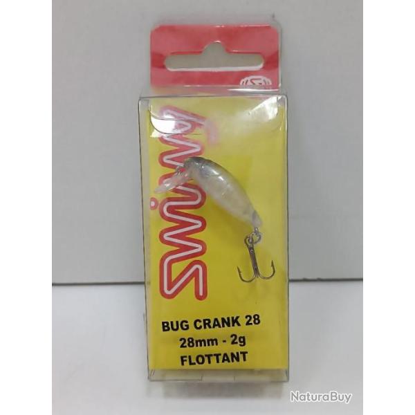 !! Leurre SWIMY BUG CRANK 28 COL: C2025 !!